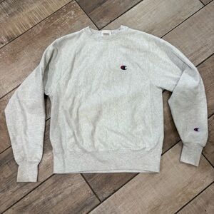 Vintage Champion Premium Reverse Weave Crewneck Fleece Sweatshirt  Men’s Small